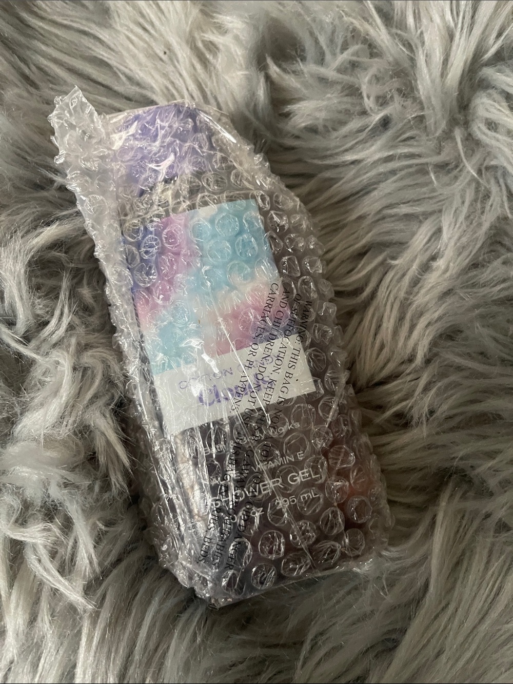 Retired bath and body works shower gel cotton candy clouds